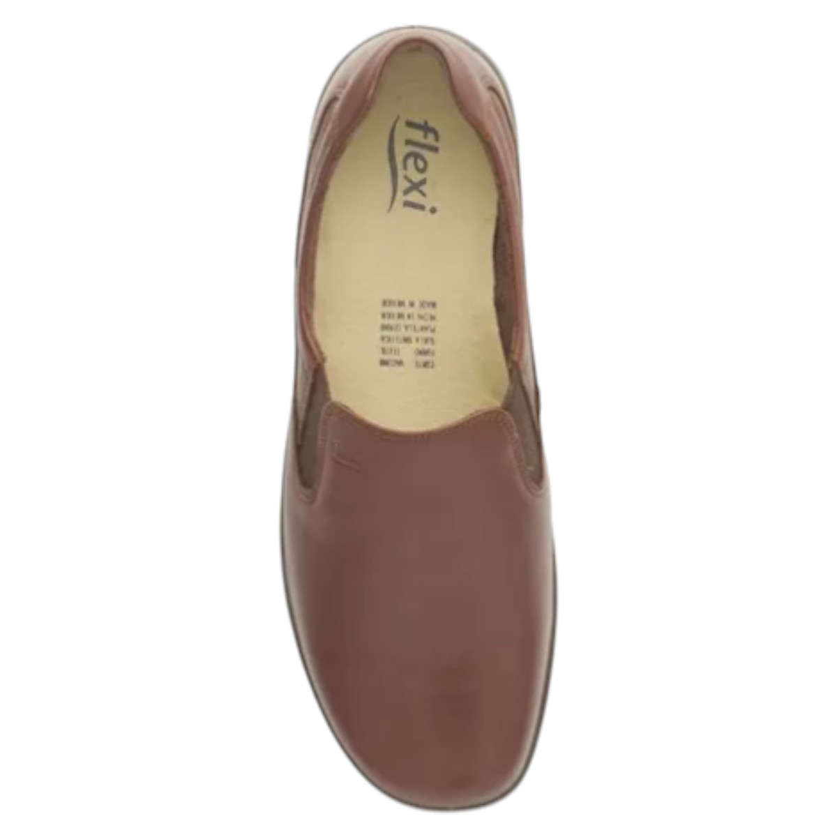 Zapato Flexi Mujer De Confort De Piel 48301mok