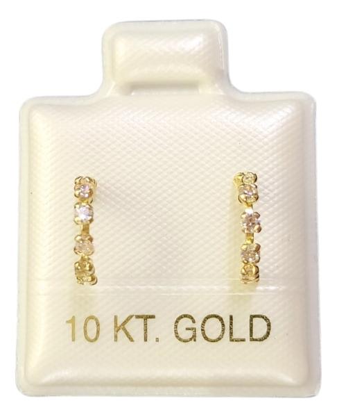Broquel Oro 10k | Media arracada