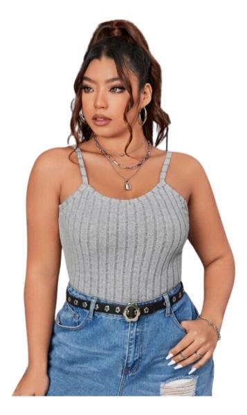 SHEIN Blusa Sin Mangas Con Estampado De Corazón