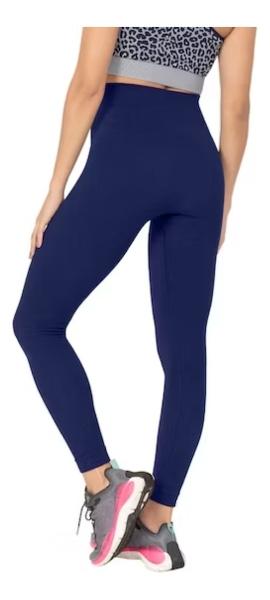 Leggins Deportivo Moda Mujer Color Azul Marino Talla Mediana