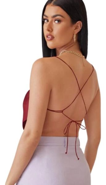 SHEIN Blusa Sin Mangas Con Estampado De Corazón