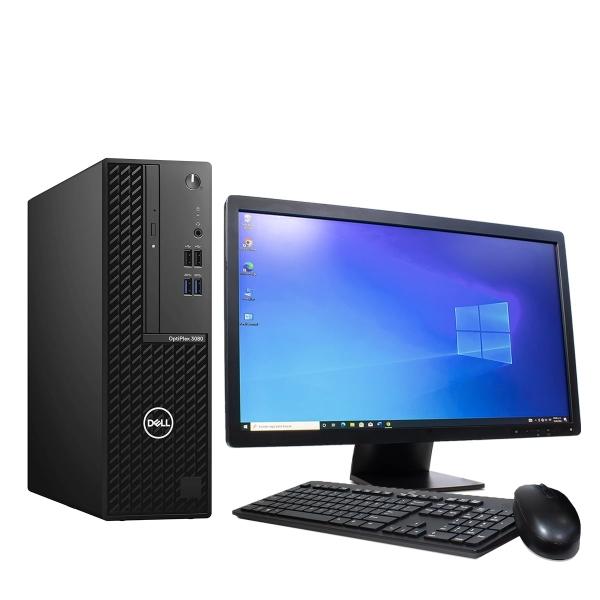 CPU DELL OPTIPLEX SFF 3080 INTEL CORE I5-10500T CON 8GB DE RAM Y 256GB SSD+500GB HDD DE ALMACENAMIENTO -REACONDICIONADO A-