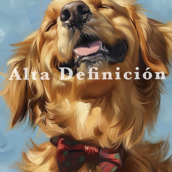 Cuadro Decorativo Labrador Retriever Mascota 55x55 Cm.