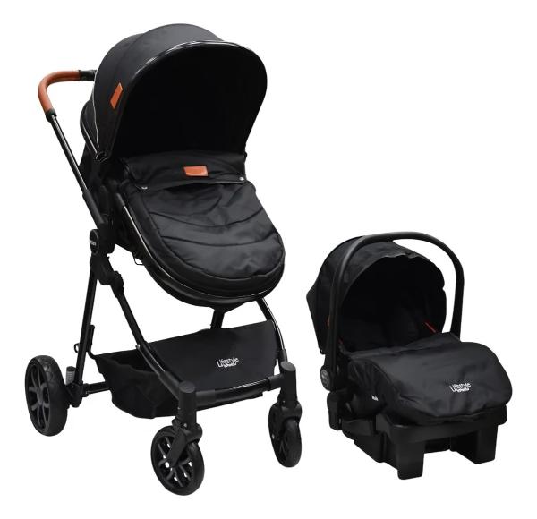 Carriola Infanti Mike Portabebe Base De Carro negro
