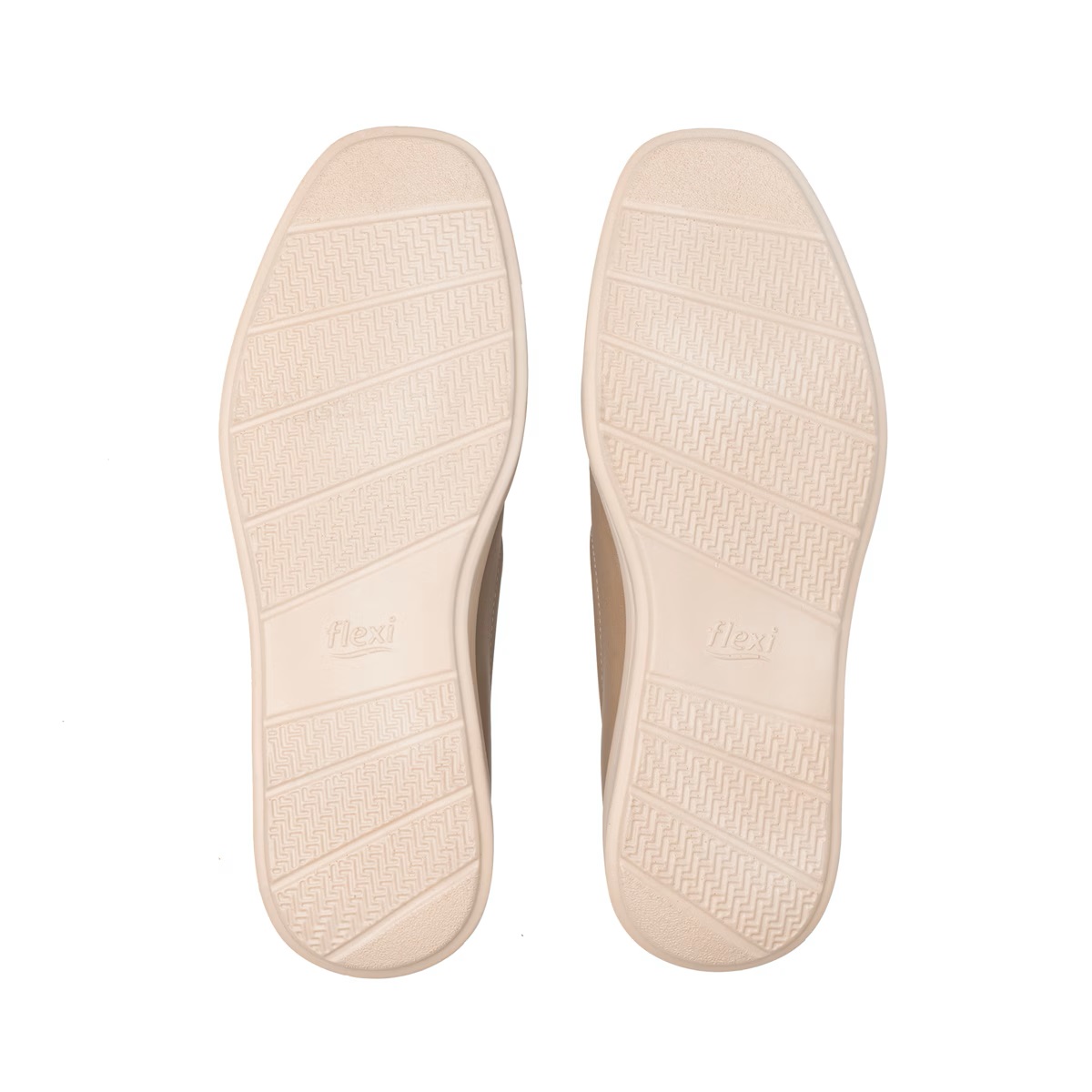 Zapatos Flexi Mujer Casual Con Herraje Piel 124502Taupe