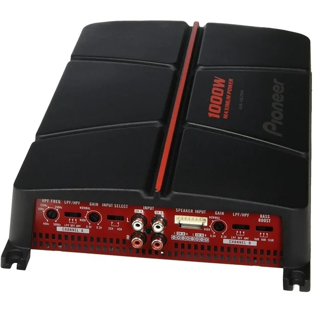 AMPLIFICADOR 4 CAN. 760 WATTS MARCA PIONEER MOD. GM-A6704