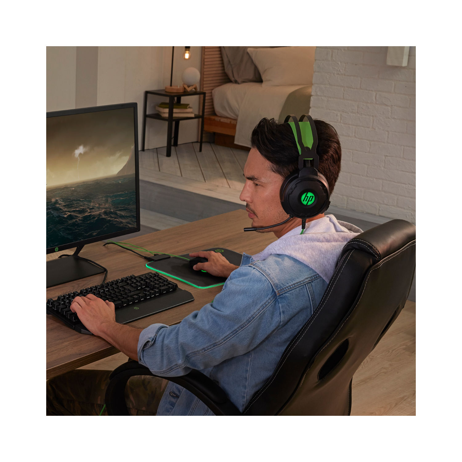 Auriculares Gamer HP 4BX31AA Abl, Alámbricos 3.5 mm