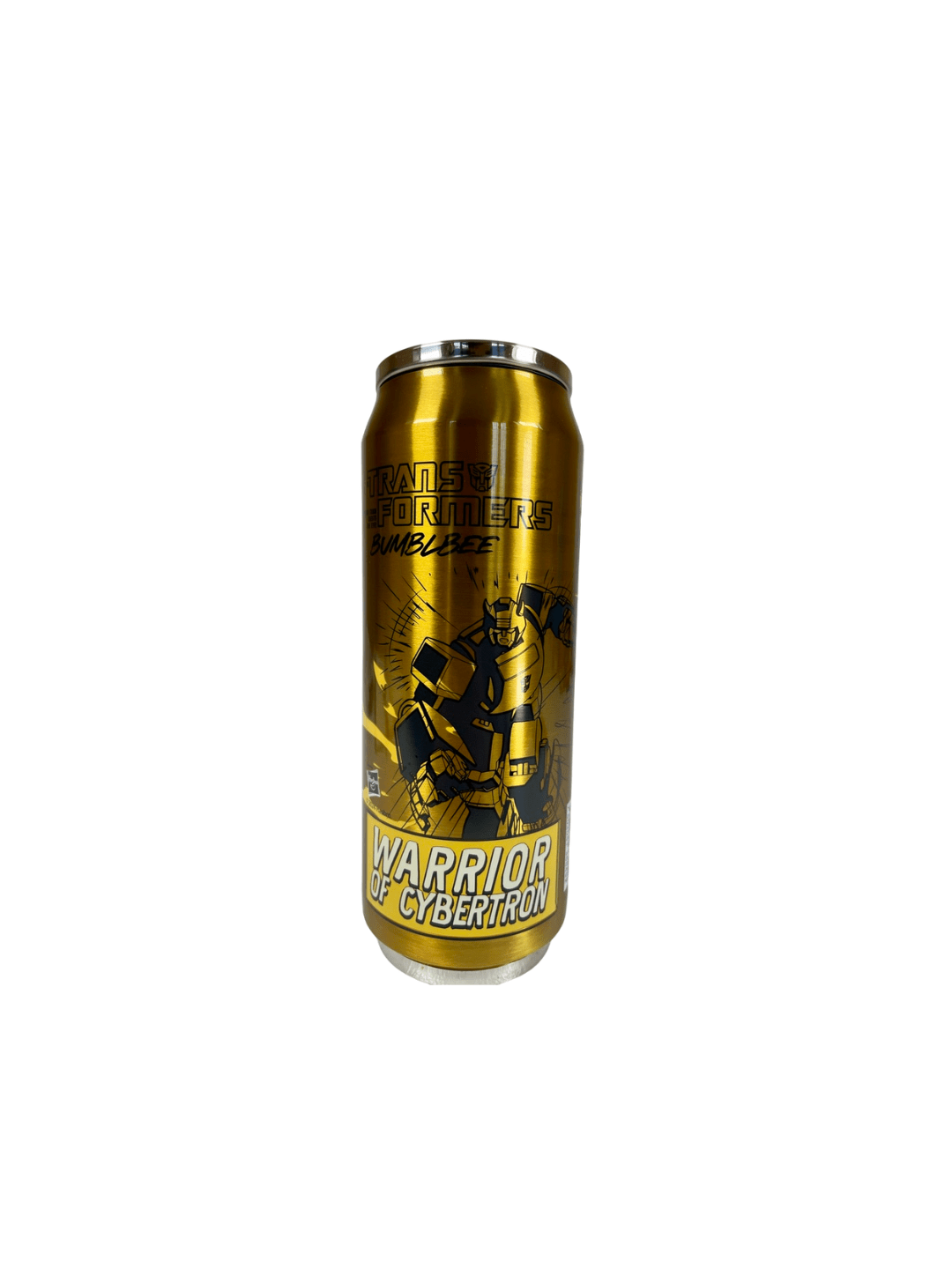 TERMO ESTILO LATA BUMBLEBEE - TRANSFORMERS ACERO INOXIDABLE 520ML