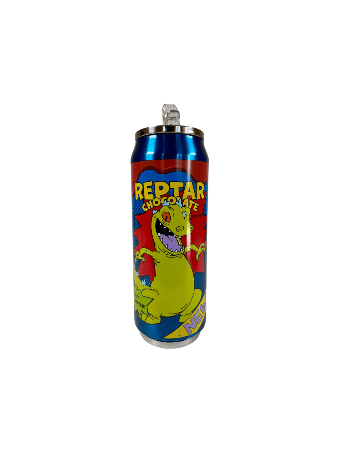 TERMO ESTILO LATA REPTAR ACERO INOXIDABLE RUGRATS 520ML