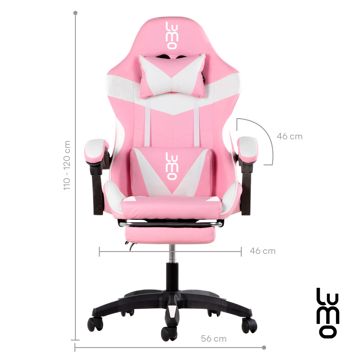 Silla Gamer Reclinable Ergonomica Reposapies Oficina