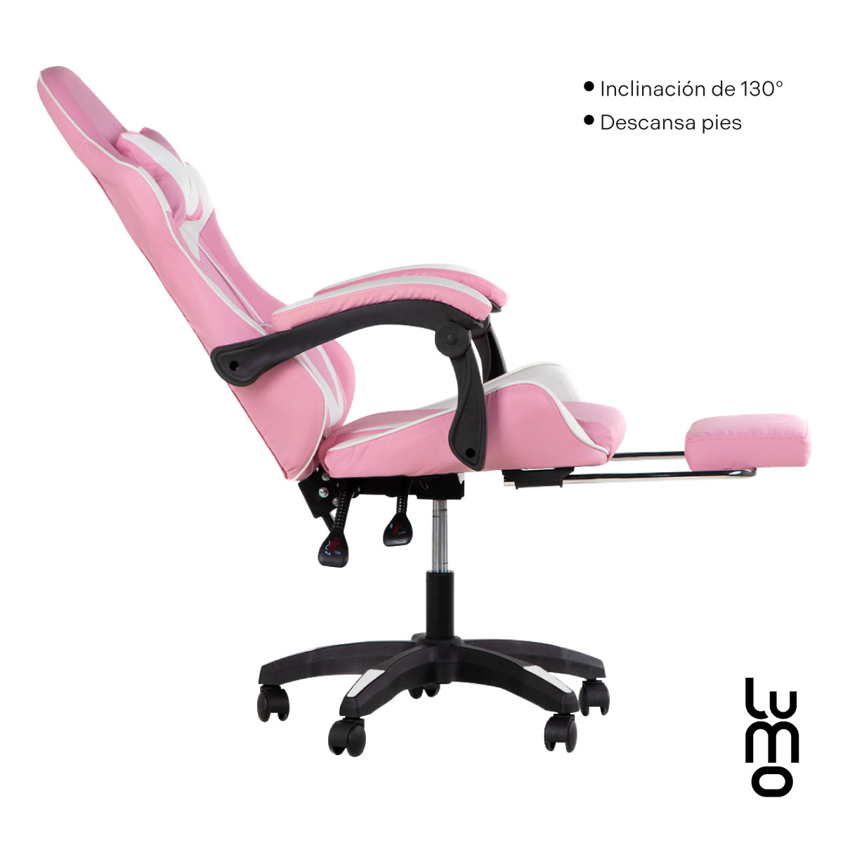 Silla Gamer Reclinable Ergonomica Reposapies Oficina