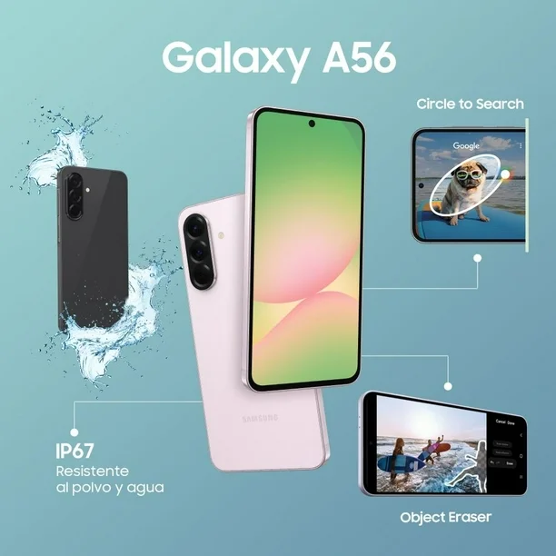 Celular Samsung A56 5 G Negro 12GB RAM / 256GB Liberado
