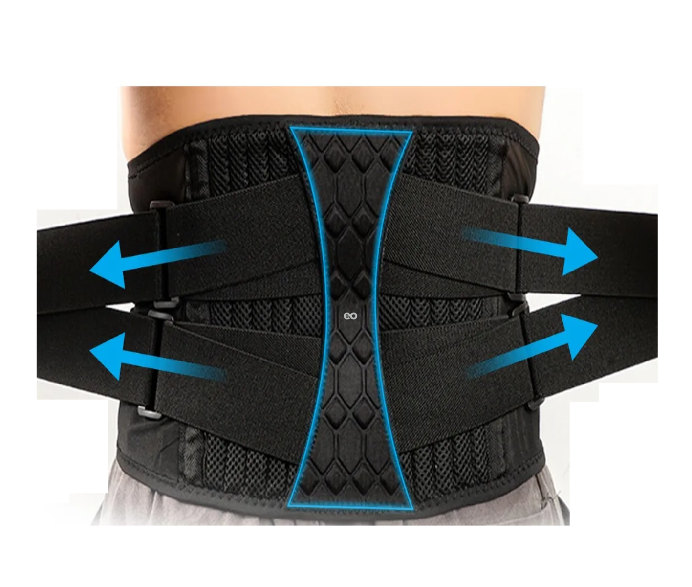 Cinturón De Apoyo Lumbar Faja Ideal Pará Carga Y Trabajo Talla: XL