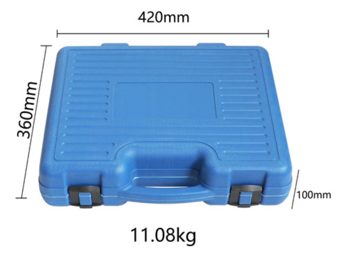 Extractor De Baleros Y Tazas Cojinetes De Automotriz 31 Pcs Estuche Azul Herramientas plata 
