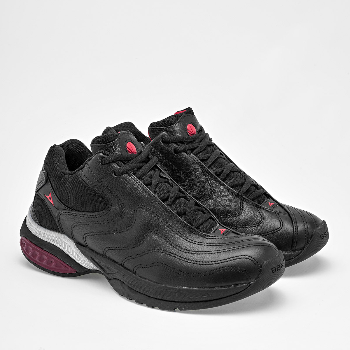TENIS BASQUETBOL HOMBRE PIRMA 468 NEGRO 