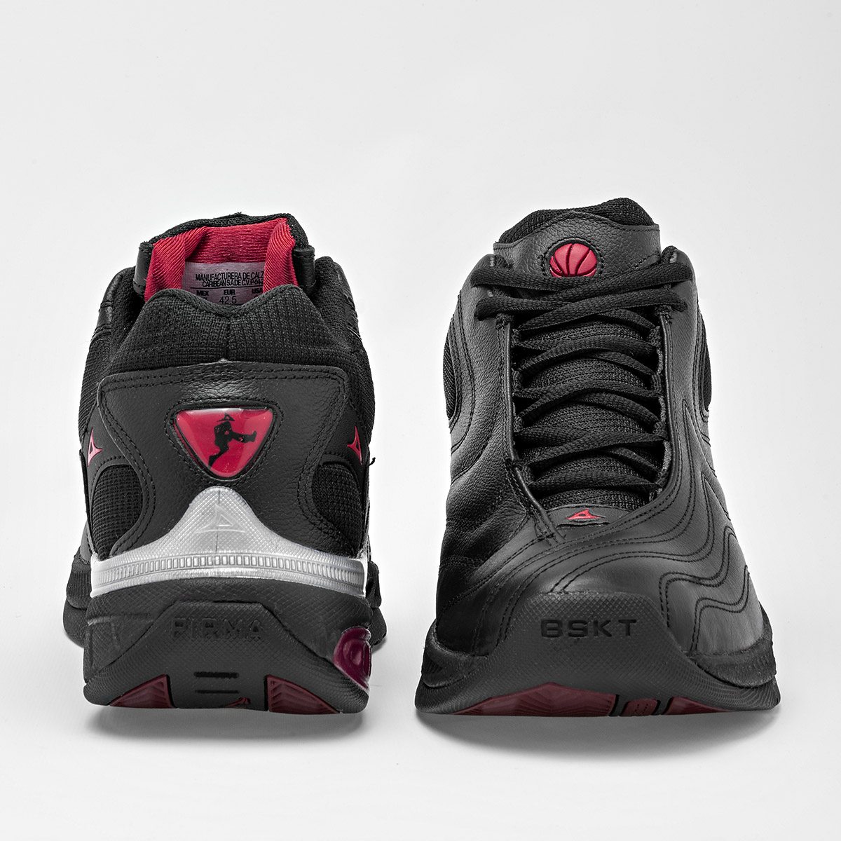 TENIS BASQUETBOL HOMBRE PIRMA 468 NEGRO 