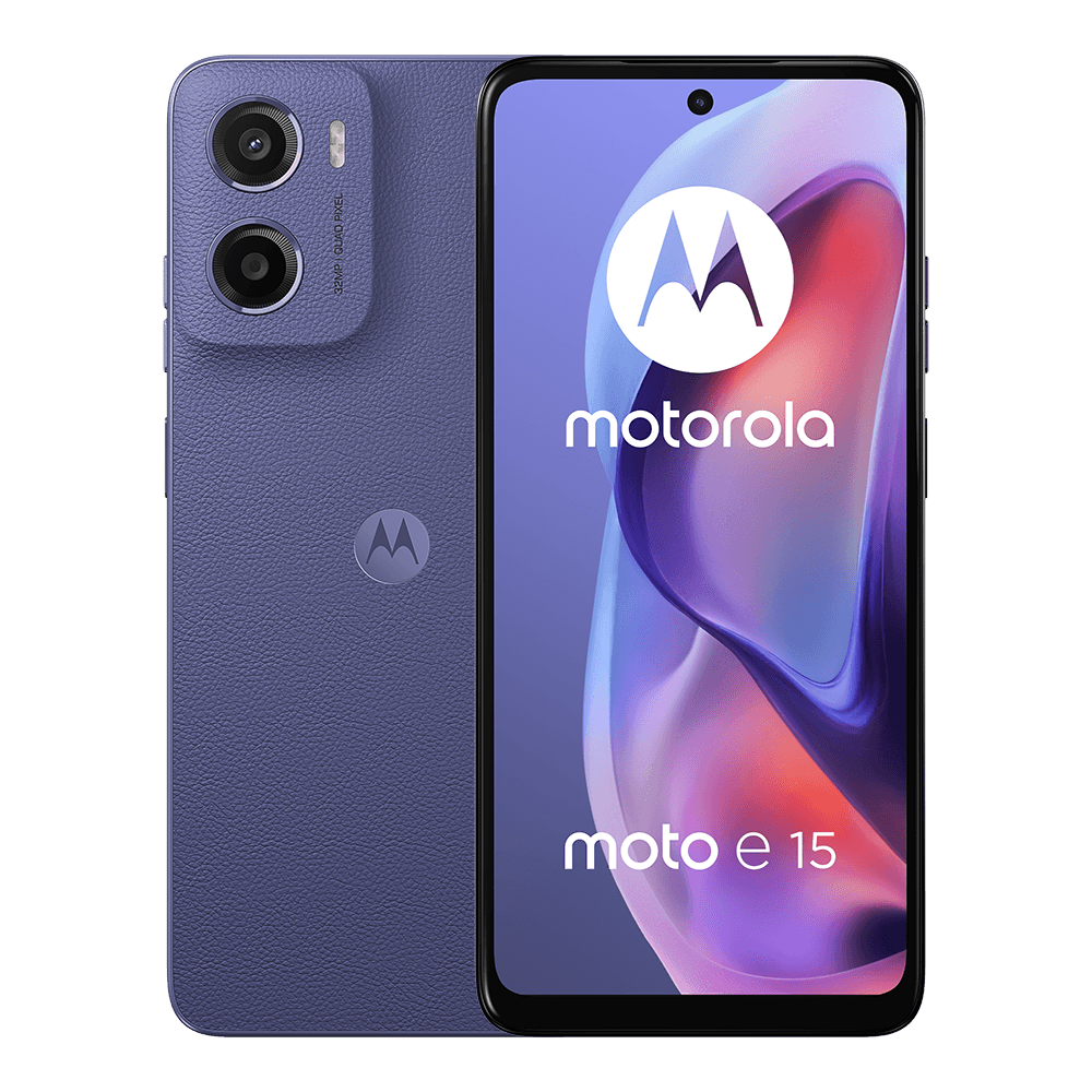 Celular Motorola E15 Lavanda 4GB RAM 64GB Liberado