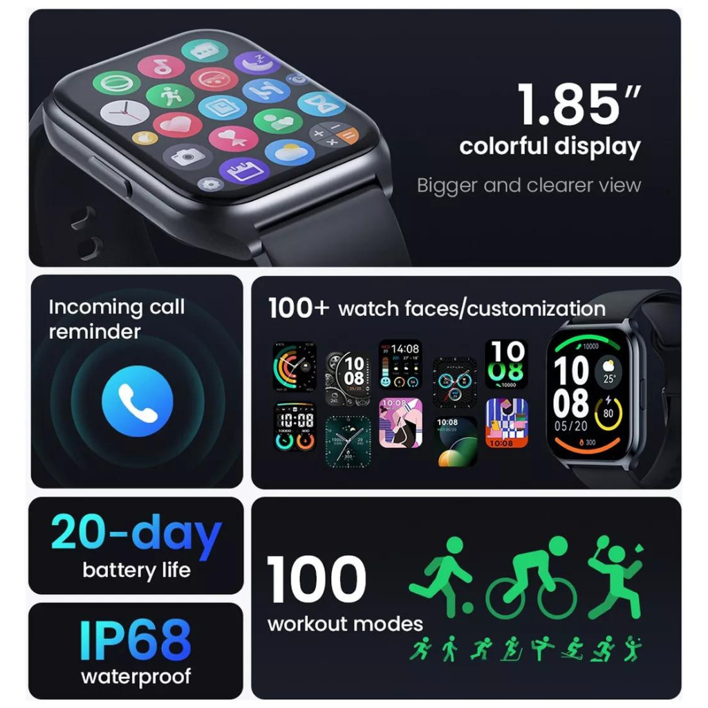 Xiaomi Redmi Power Bank 20000mah + Smartwatch Haylou S6