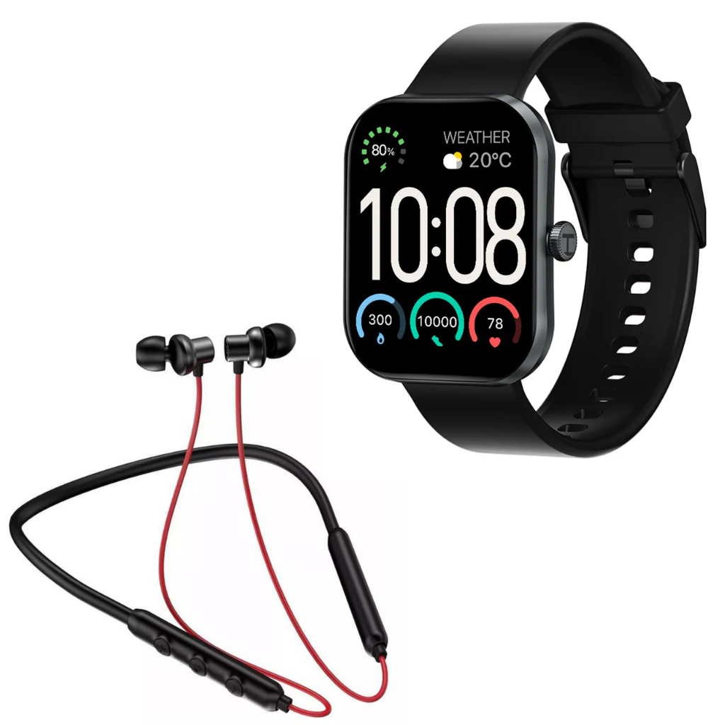 1More Airfree Lace Audífonos Bluetooth + Smartwatch Haylou S6