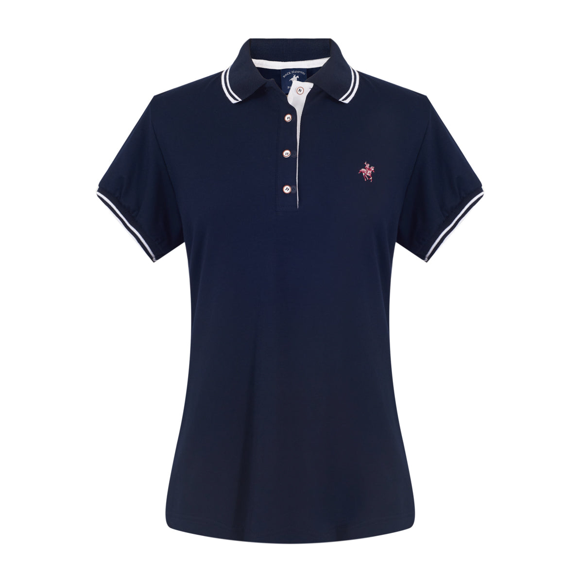 Cuello Camisas Polo De Dama Playera Polo Para Dama Marino Rock Hampton Polo  Team, image size:1200x1200