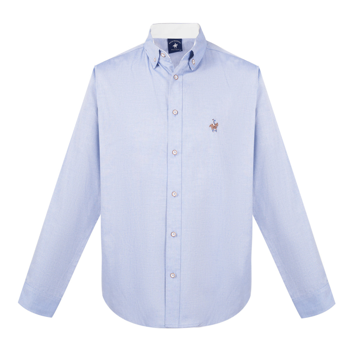Camisa Color Azul Cielo Rock Hampton Polo Team