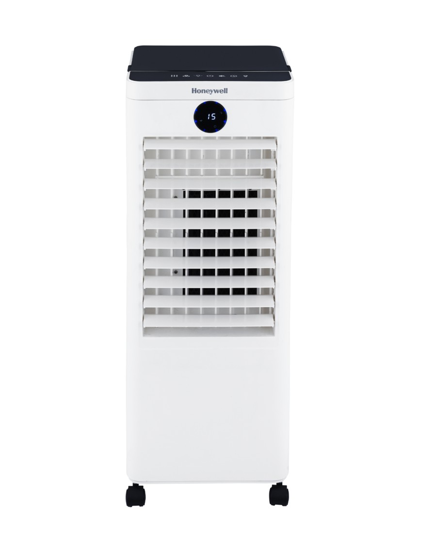 Enfriador De Aire Evaporativo Portatil Honeywell Mod. CS123XEUI, 12L, Blanco, 3 en 1 Enfriador, humidificador y ventilador. 