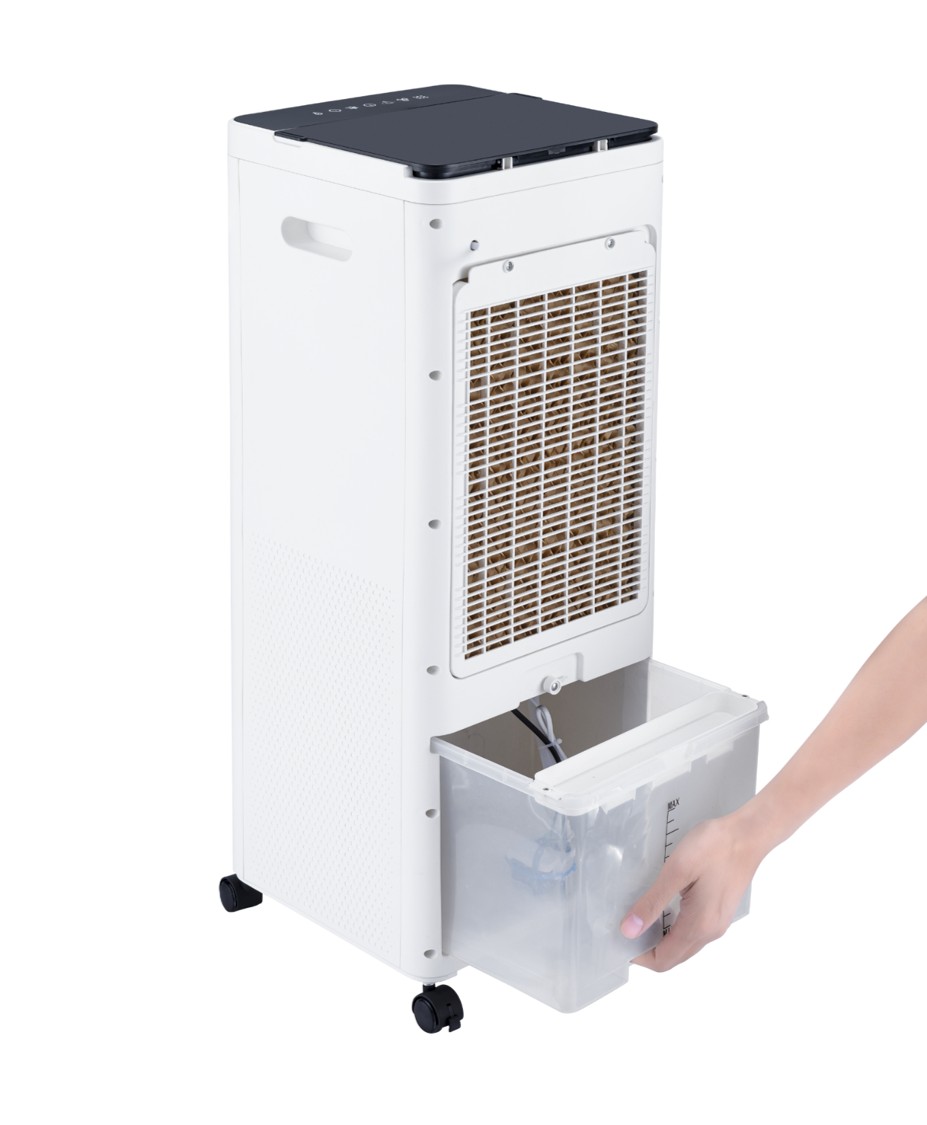 Enfriador De Aire Evaporativo Portatil Honeywell Mod. CS123XEUI, 12L, Blanco, 3 en 1 Enfriador, humidificador y ventilador. 