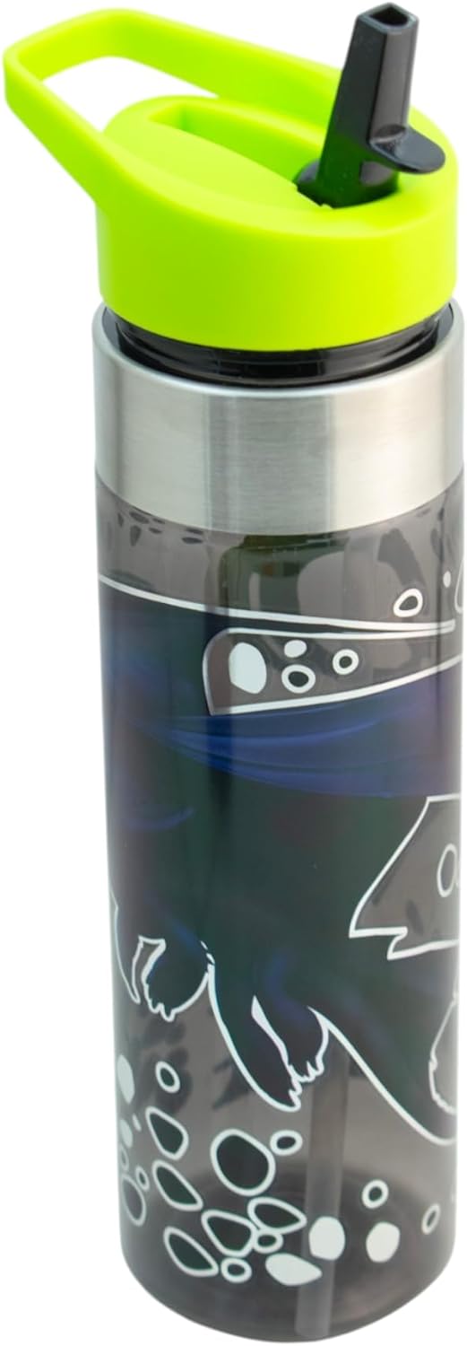 Chimuelo Botella para agua live action, Cómo Entrenar a tu Dragón, 650ML, Incluye boquilla abatible