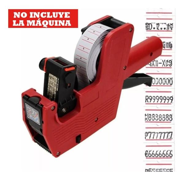 Rollo Etiquetas Para Etiquetadora Manual Pistola De Precios