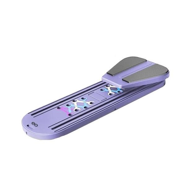 Tabla Abdominal Multifunción Rodillo Plegables Violeta