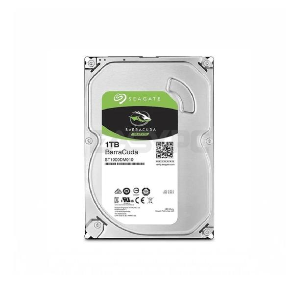 Disco Duro Interno Seagate Barracuda 3.5", 1TB, SATA III, 6 Gbit/s, 7200RPM, 256MB Caché. 