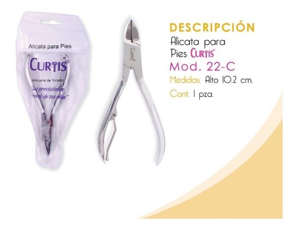 Alicata Para Pies Corta Uñas Curtis Pedicure Uña Enterrada