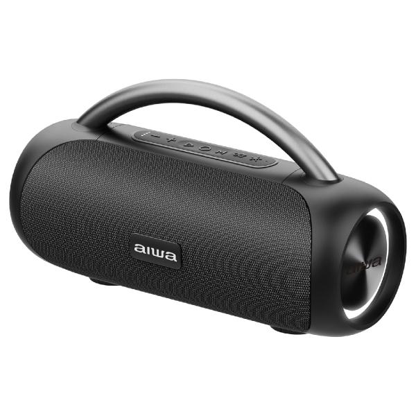 Bocina Bluetooth Portátil AIWA AWS10BTB-NEGR Impermeable TWS
