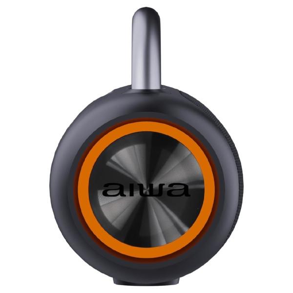 Bocina Bluetooth Portátil AIWA AWS10BTB-NEGR Impermeable TWS