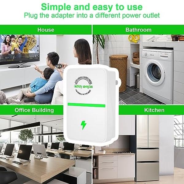 Dispositivo de ahorro de energía Stop Watt, Power Saver Pro X de Elon-Musk, enchufe Stopwatt Energy Savers, caja de ahorro de electricidad, Pro Power Saver de Elon-Musk, reduce cos