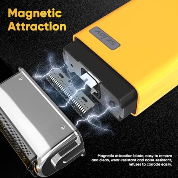 Afeitadora eléctrica Braun, afeitadora de láminas impermeable para hombres, Serie 9 Pro 9460cc, afeitado en seco y húmedo, con recortadora de barba ProLift para cuidado personal, s