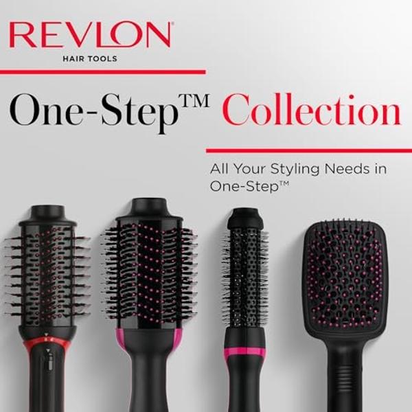 Secador y moldeador REVLON One Step Volumizer Plus | Más volumen, menos daño y mayor control del peinado para un secado rápido y fácil, ideal para viajes (menta)