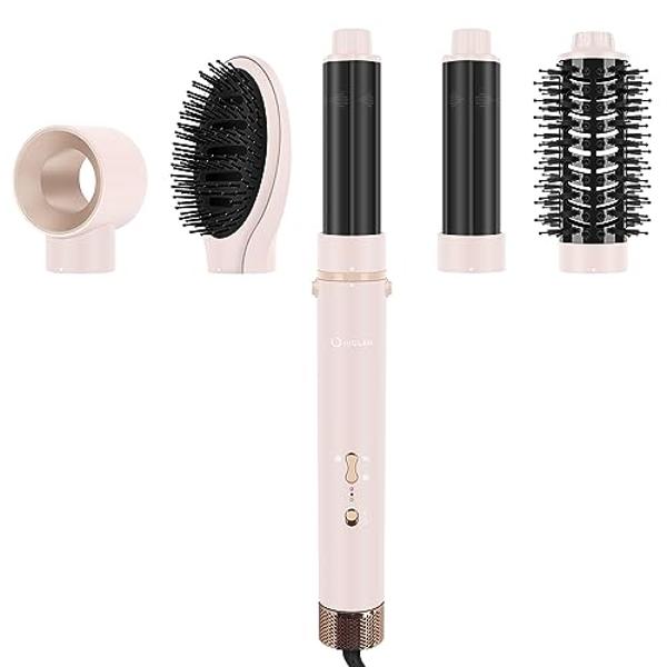 Cepillo térmico FHI Heat Stylus: cepillo térmico multifuncional para alisar, dar volumen, rizar y dar forma. Cepillo redondo térmico con cerámica de turmalina para un cabello suave