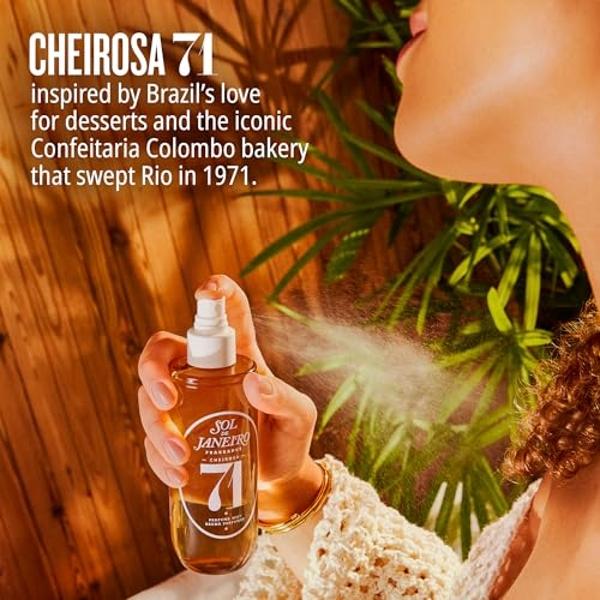 SOL DE JANEIRO Cheirosa '71 Bruma con fragancia para cabello y cuerpo 90 ml/3,0 fl oz.