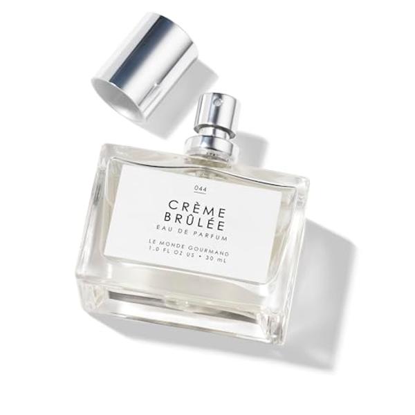 Le Monde Gourmand Crème Brûlée Eau de Parfum - 1 fl oz (30ml) - Azúcar tostado, almendra negra, notas de perfume de ciruela