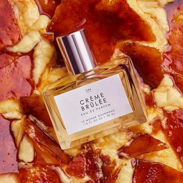 Le Monde Gourmand Crème Brûlée Eau de Parfum - 1 fl oz (30ml) - Azúcar tostado, almendra negra, notas de perfume de ciruela