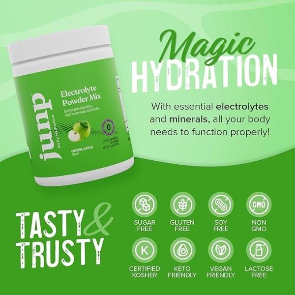 Tabletas de electrolitos Nuun Sport con magnesio, calcio, potasio, cloruro y sodio, sin gluten y veganas, sabor tropical, paquete de 8 (80 porciones en total)