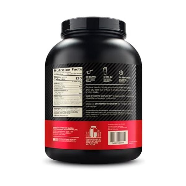 Proteína de suero 100 % en polvo Optimum Nutrition Gold Standard, sabor nuevo, cereal afrutado, 840 g (paquete de 1) (el empaque puede variar)