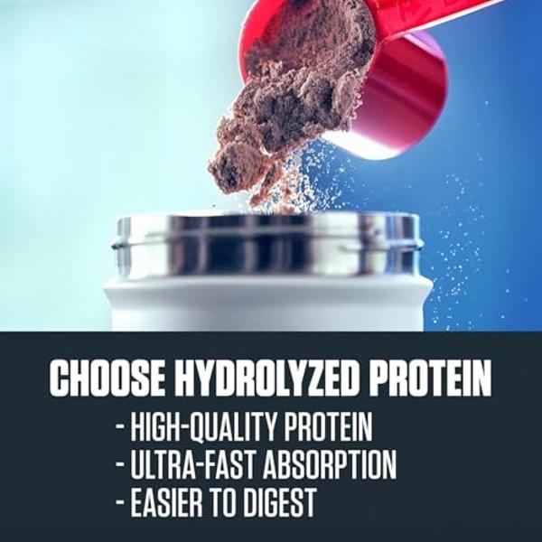 Proteína de suero Dymatize ISO 100 en polvo con 25 g de aislado de suero 100 % hidrolizado, sabor vainilla, 2,25 kg (el envase puede variar).