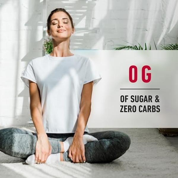 Isopure Zero Carb, proteína de suero 100 % pura, sin lactosa ni gluten, con vitaminas y sabor a fresas y crema. 25 g de proteína por porción, 450 g, 15 porciones (el empaque puede 