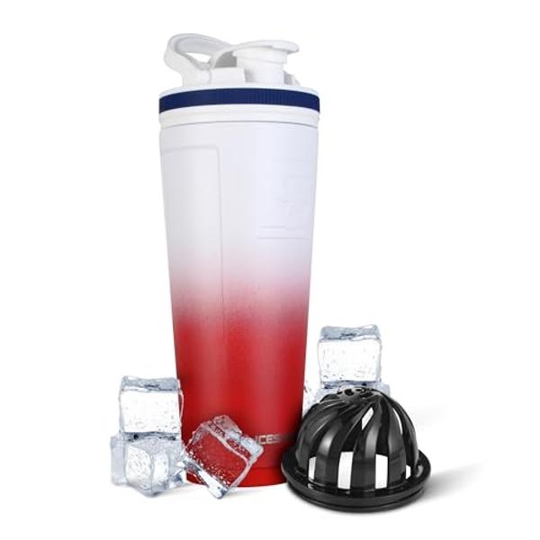 Botella mezcladora BlenderBottle Star Wars Pro Series, perfecta para batidos de proteínas y pre-entrenamiento, 28 onzas, insignia Rebel (paquete de 1)
