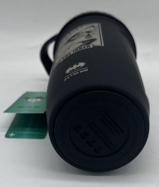 Botella mezcladora Smartshake DC The Joker "Wanted" Reforce de 900 ml | Mezclador de proteínas de acero inoxidable | Botella a prueba de fugas para gimnasio y deportes | Vaso mezcl