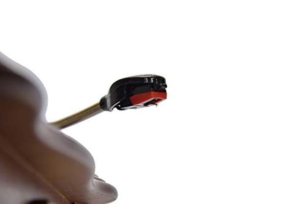 Tocadiscos de vinilo de madera con gramófono y sistema de control de altavoces, 33/45 RPM, FM, AUX, salida USB, Bluetooth 4.2