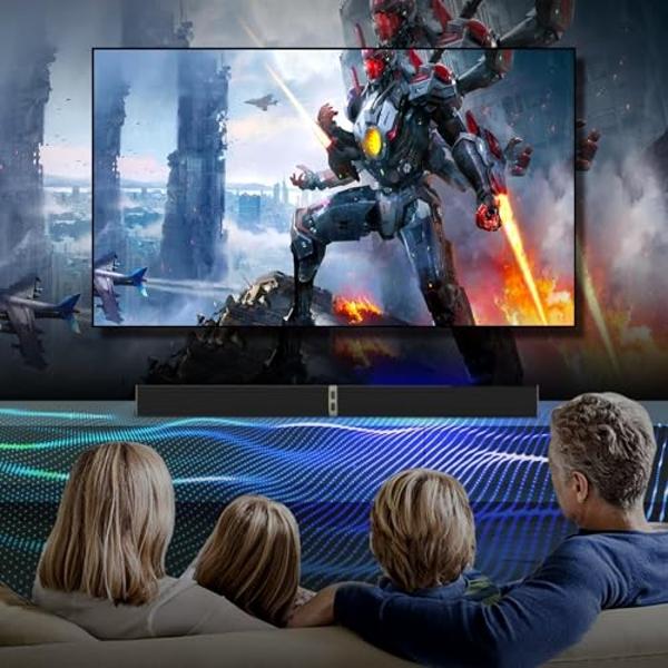 Barra de sonido Philips B8905 3.1.2 con subwoofer inalámbrico, Dolby Atmos, compatible con DTS Play-Fi, compatible con dispositivos Amazon Echo y asistentes de voz, compatible con 