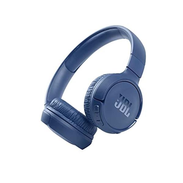 JBL Tune 510BT: Auriculares inalámbricos supraaurales con sonido Purebass - Azul (Renovados)